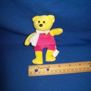 Vintage Ty Teenie Beanie Baby Bear Birdie the Bear 2004 McDonald's Toy